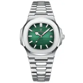 Poedagar 613 Business Quartz Luxury Stainless Steel Watch for Men - Image 2