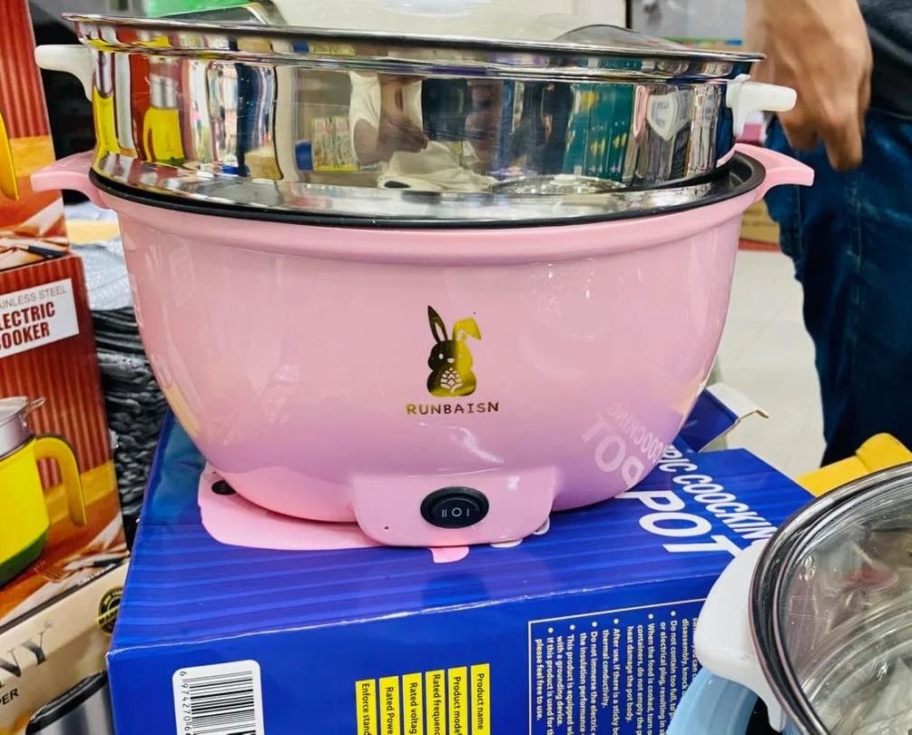 Runbaisen 5.2 L Electric Pot 1200 Watt marbel Cooting - Image 8